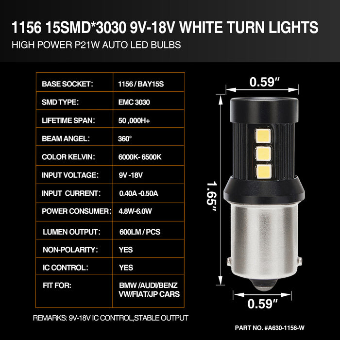 a630 1156 specifications,1156 bulb,1156 led bulb,7506 bulb,1141 bulb,1141 led bulb,1156 light bulb,7506 led bulb,1141 light bulb,1156a bulb,p21w bulb,ba15s 1156 bulb,1003 led bulb,sylvania 1156,1156 led light bulbs,1156 led replacement bulb,1156 white led bulb,1156led,1003 bulbs,1156 led switchback bulb,rv led replacement bulbs 1141,A630 1156 ba15s 7506 1141 15smd 3030 white high power led manufacturer,exporter
