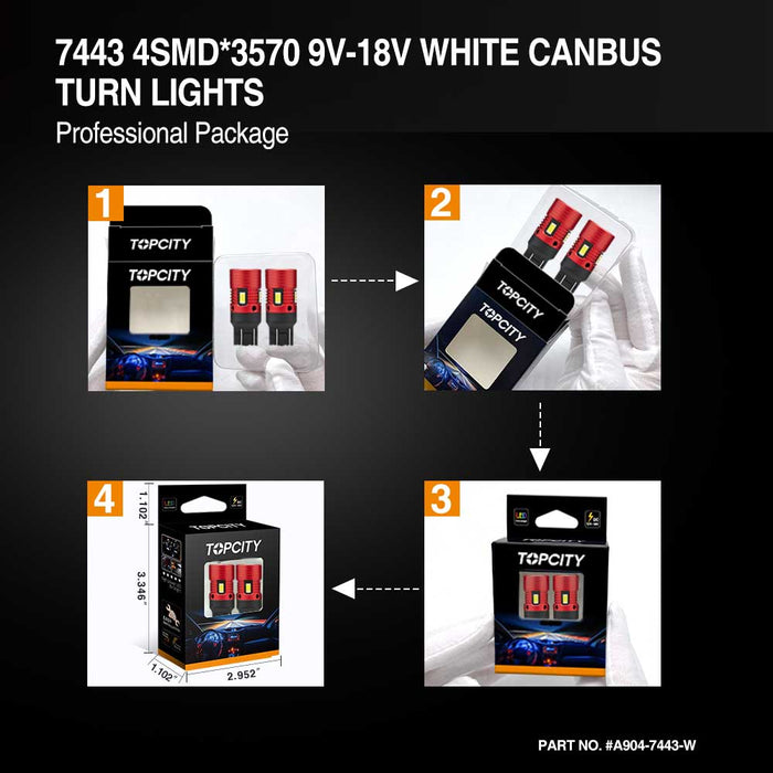 7443 4smd 3570 canbus turn white bulb inside box,7443 led bulb,sylvania 7443,t20 led bulb,7444 bulb,7444na led bulb,w21 bulba,7444 led bulb,7443 led,w21w led bulb,t20 7443,7443 brake light bulb,7443 light bulb,sylvania 7443 bulb,7444 led bulb,7443 tail light bulb,7443 amber bulb,7443 switchback led,7443 red led bulb,7443 brake light,w215w bulb,a904 7443 w215w 7444 4smd 3570 white high power led manufacturer exporter