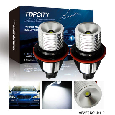 topcity led angel eye,e39 led angel eye,bmw e39 led angel eyes,bmw e39 angel eye bulb,bmw e39 cotton angel eyes,bmw e39 angel eye bulb replacement,e39 halo bulb,e39 rgb angel eyes,lm112 e39 5w led angel eye manufacturer,exporter with a factory in china.
