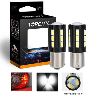21-SMD 5630 1156  LED Bulbs For Turn Signal, Tail/Brake Light, Backup/Reverse or Daytime Running Light/DRL