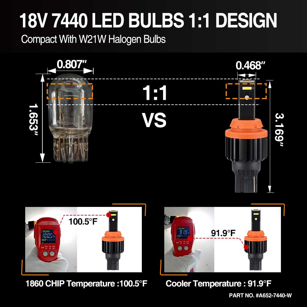 7440 Led Decoder 7440 bulb | 7440 led bulb | wy21w bulb | 7444na led bulb | w21w led ...