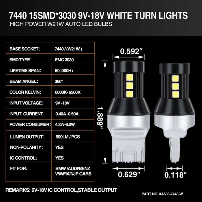 a633 7440 specifications,7440 bulb,7440 led bulb,wy21w bulb,7444na led bulb,w21w led bulb,sylvania 7440,7440na,7444 led bulb,7440a led bulb,7440 light bulb,7444na led,7440 t20,7440 brake light bulb,7440 led reverse bulb,t20 led light bulb,7440 turn signal bulb,w21w 7440 bulb,t20 7440 led bulb,7440 12v 21w,a633 7440 w21w 7440na 7442 7443 7444 15smd 3030 white high power led manufacturer,exporter