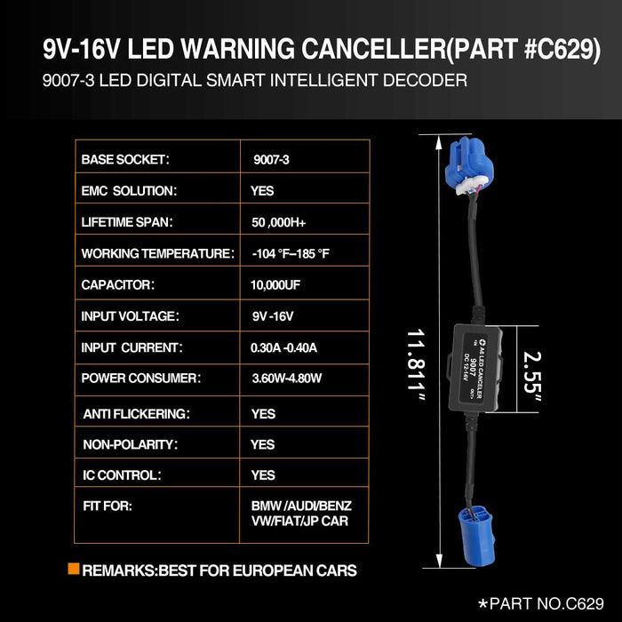 9007 hb5 canbus decoder specifications,can bus decoder vw,canceller led,canceler led,warning canceller,canceller xenon,warning canceller capacitors,9007 hb5 led warning canceller,9007 hb5 led anti flicker resistor,9007 hb5 decoder,canbus decoder 9007 hb5,9007 led canceller,canceller philips,9007 hid warning canceller,9007 led canbus canceller,warning canceller autozone,canbus decoder 9007,led headlight warning canceller,9007 hb5 led canbus decoder,vw canbus decoder,9007 hb5 canbus decoder,canceller led 9007
