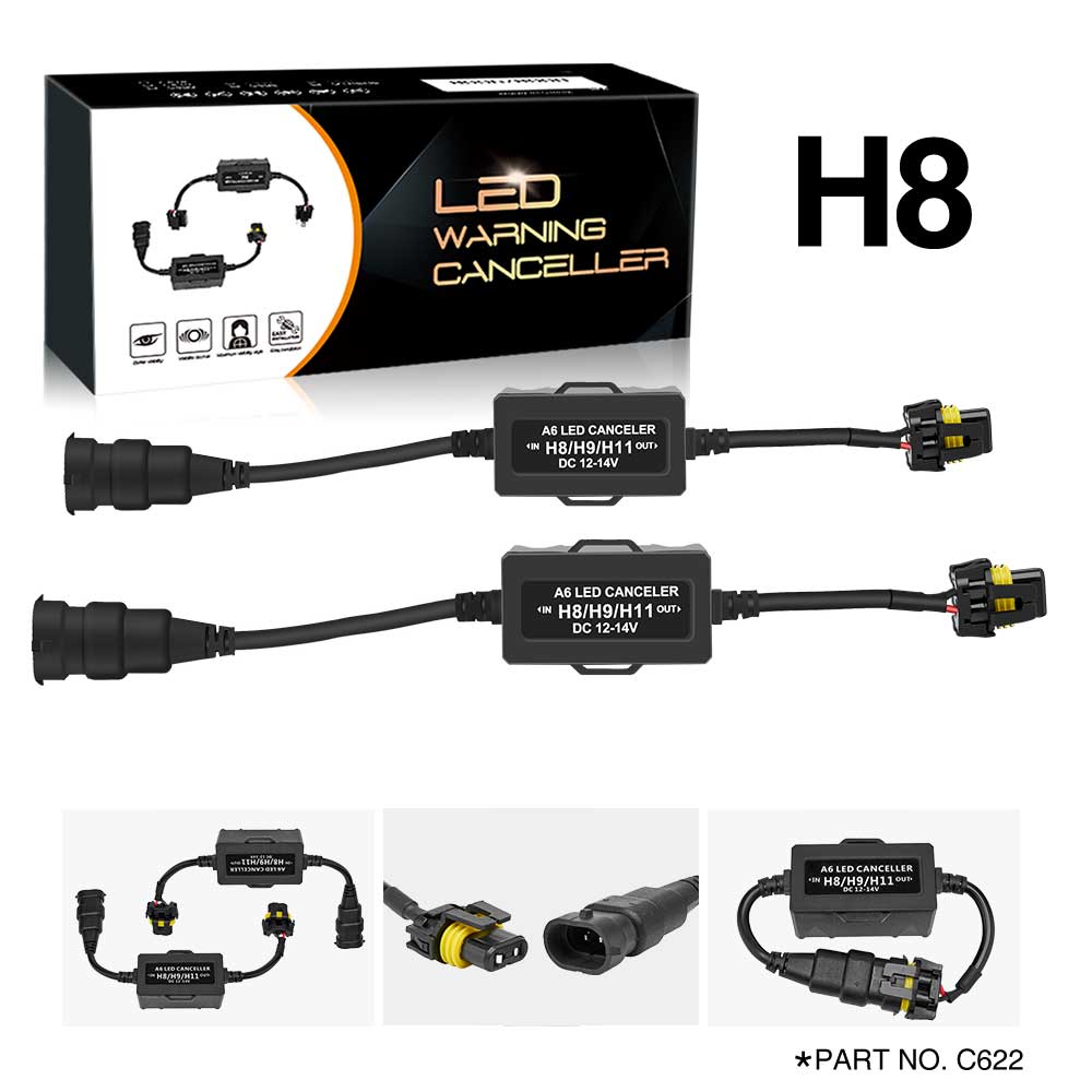 h8 canbus decoder, h8 can bus decoder vw, canbus decoder h8, h8 warning  canceller, h8 led warning canceller, h8 led anti flicker resistor, h8 led  canceller