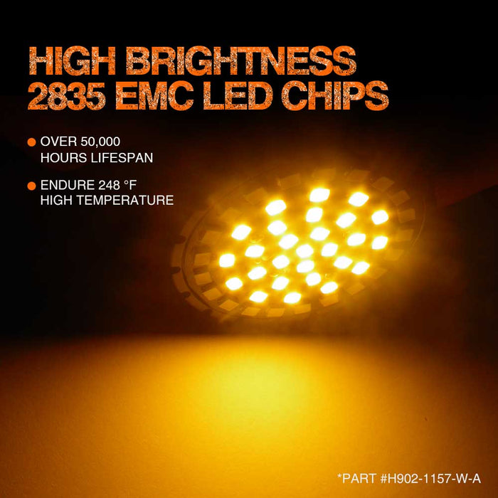 topcity led front turn light white and amber High Brightness 1157 bulb,1157 led bulb,1157 led,led turn signal,motorcycle turn signals,blinker light,motorcycle indicators,sequential turn signals,turn signal lights,harley led turn signals,bay15d led,motorcycle led turn signals,motorcycle blinkers,led motorcycle indicators,led blinkers,harley turn signal,kellermann blinkers,led turn signal lights,H902 1157 bay15d 1493 2057 2357 2397 7528 48smd 2835 white Amber LED Turn Signal manufacturer exporter