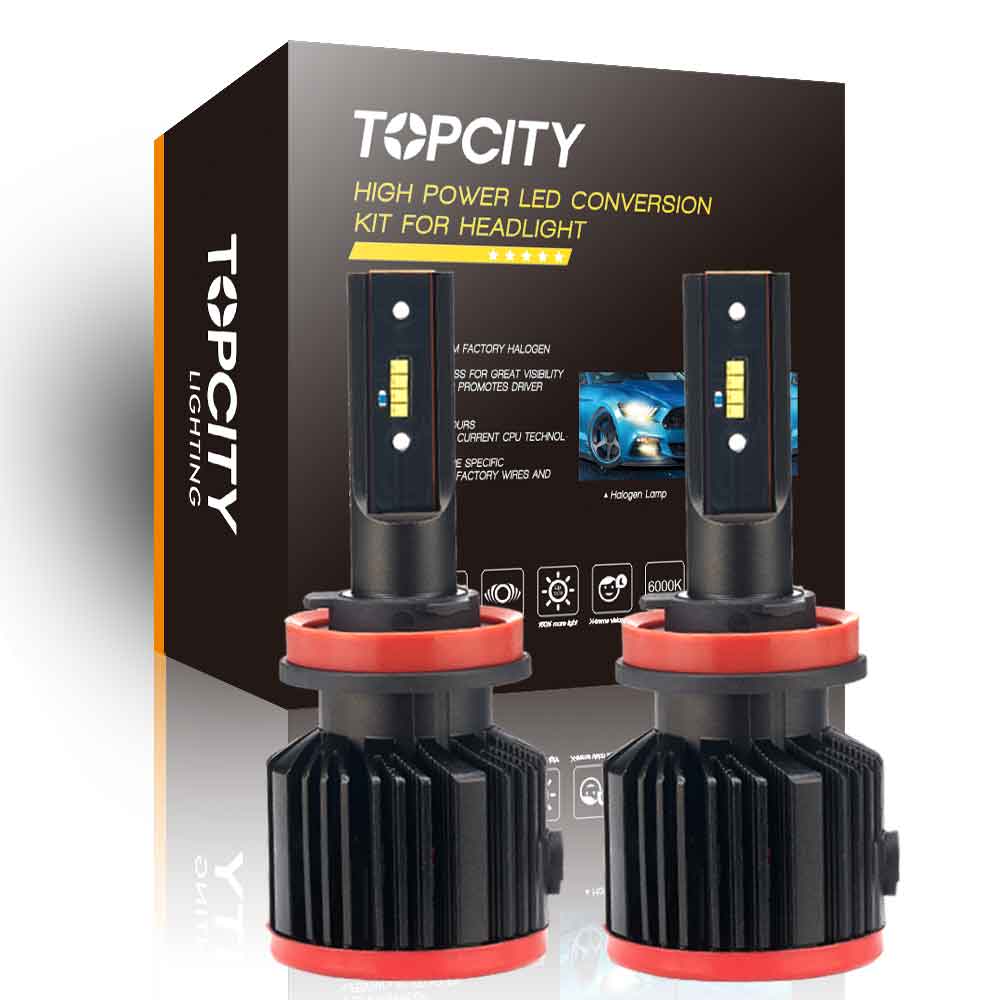topcity x224 h11 bulb, h11 led, h11 led bulb